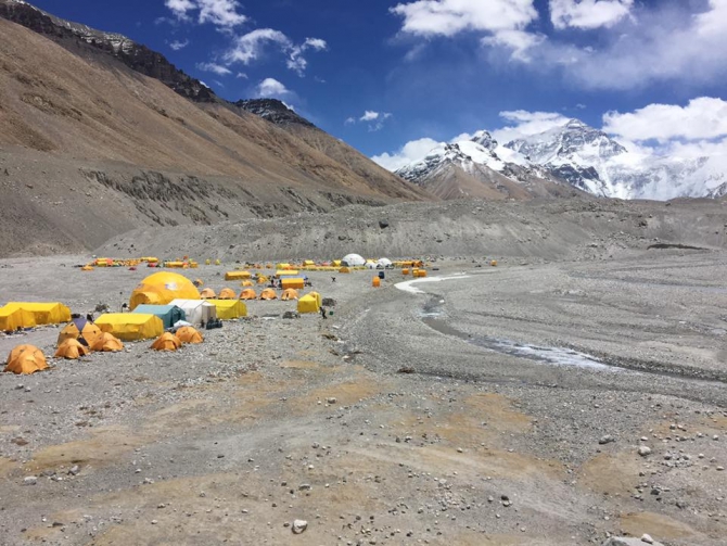 Александр Абрамов из базового лагеря об итогах экспедиции на Эверест (Альпинизм, клуб 7 вершин, гималаи, тибет)