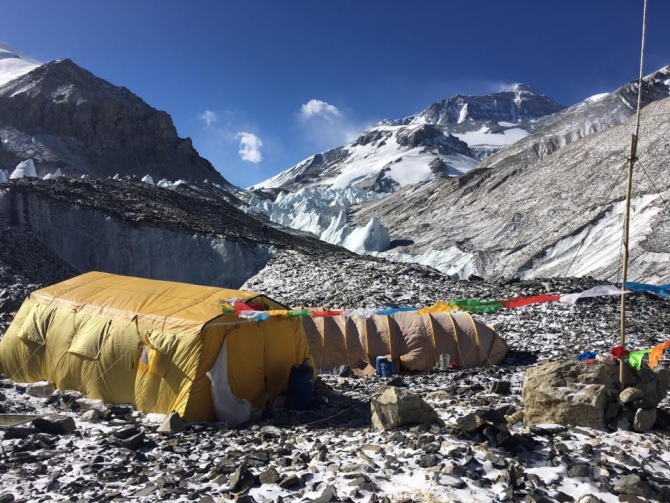 Александр Абрамов из базового лагеря об итогах экспедиции на Эверест (Альпинизм, клуб 7 вершин, гималаи, тибет)