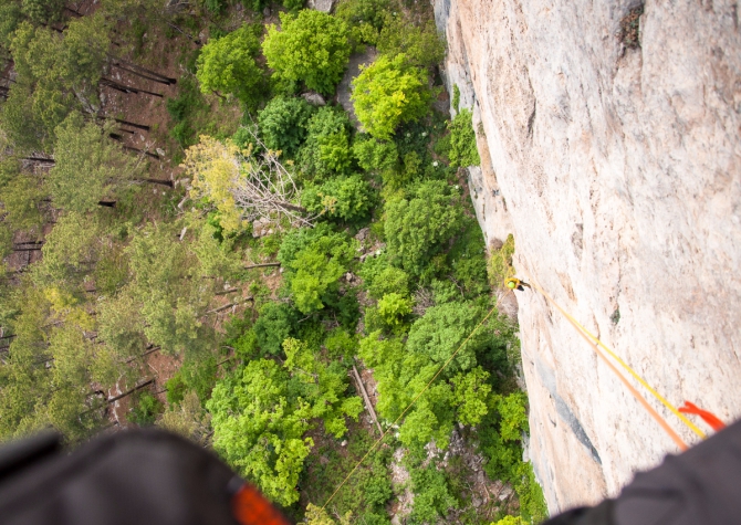 Дорога в Гиперборею. Хайлайн на Шаан-Кае. (Альпинизм, слэклайн, горы, крым, шаан-кая, slackline, highline, slacklabs)