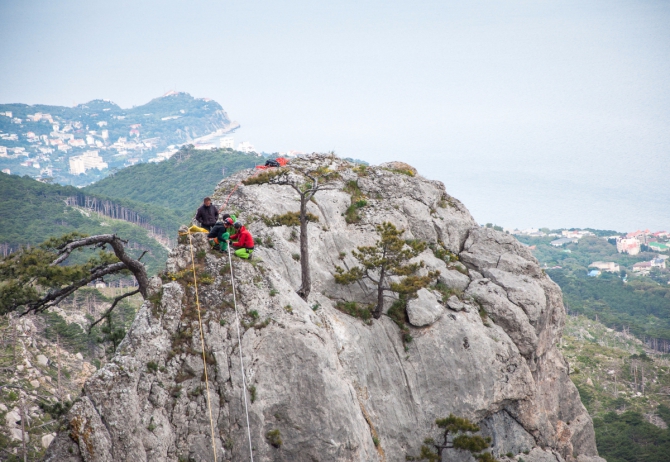 Дорога в Гиперборею. Хайлайн на Шаан-Кае. (Альпинизм, слэклайн, горы, крым, шаан-кая, slackline, highline, slacklabs)