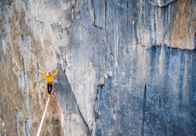 Дорога в Гиперборею. Хайлайн на Шаан-Кае. (Альпинизм, слэклайн, горы, крым, шаан-кая, slackline, highline, slacklabs)