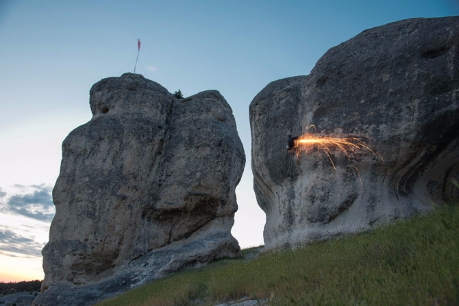 И снова про Столбы. Но не Красноярские.. (Скалолазание)