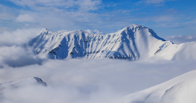 Backcountry на границе человеческого обитания. Часть 2 (фоторепортаж). (Бэккантри/Фрирайд, Щпицберген, ski-tour, freeride, север, арктика, мечта, Северный Ледовитый океан, Longyearbyen)