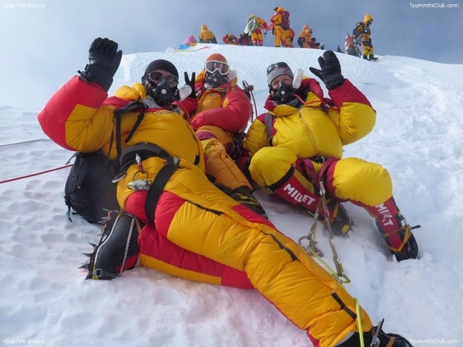 Не пропустите ! «Золотой дубль Эвереста». Два вечера Клуба 7 Вершин подряд. 23 июня - в Москве. 24 июня - в Санкт-Петербурге (Альпинизм)
