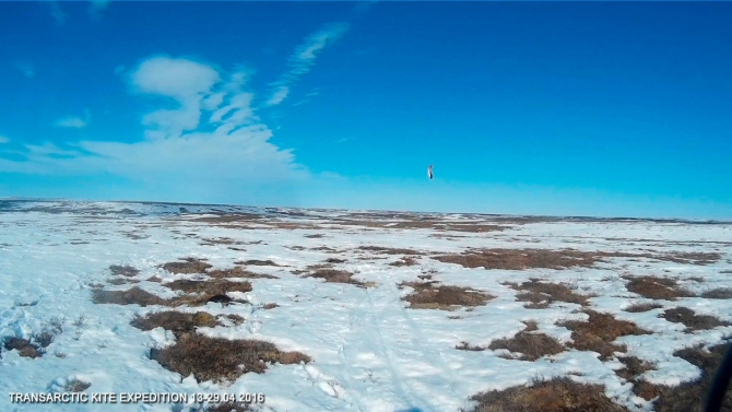 Второй этап Трансарктической кайт-экспедиции. Воркута-Дудинка. 1050 км. (Путешествия, kiting, kite expedinion, snowkiting, arctic)