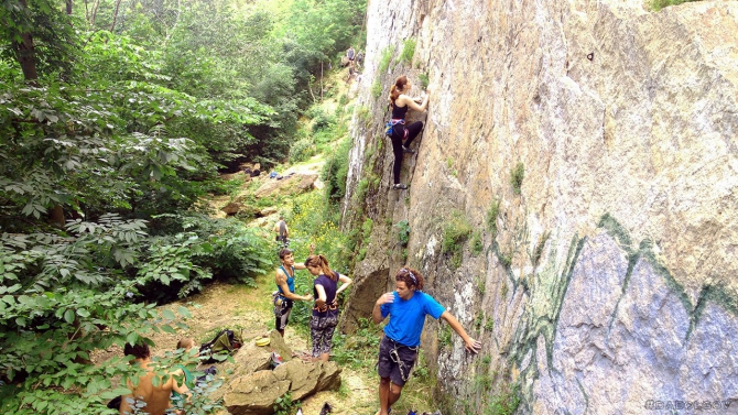 Скалолазный день на скале "Острой" - г. Лермонтов Кав.МинВоды (Скалолазание, скалы, скалолазание, climbing, rock, climb)
