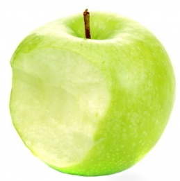 Green-apple-bite
