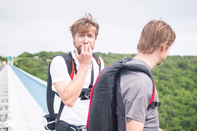 Обучение бейсджампингу в Хорватии на мосту Лимска Драга (BASE, basejumping, baseguru, хорватия)