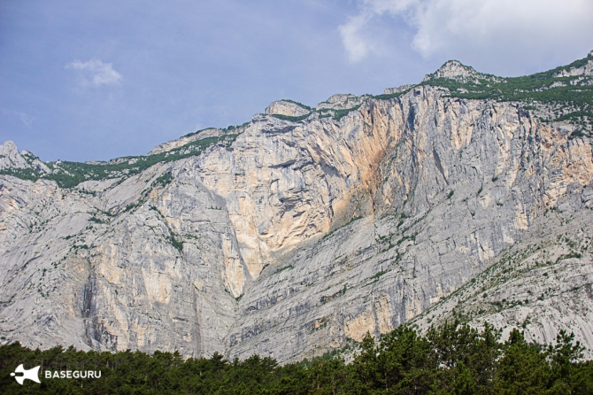 Обучение бейсджампингу в Хорватии на мосту Лимска Драга (BASE, basejumping, baseguru, хорватия)