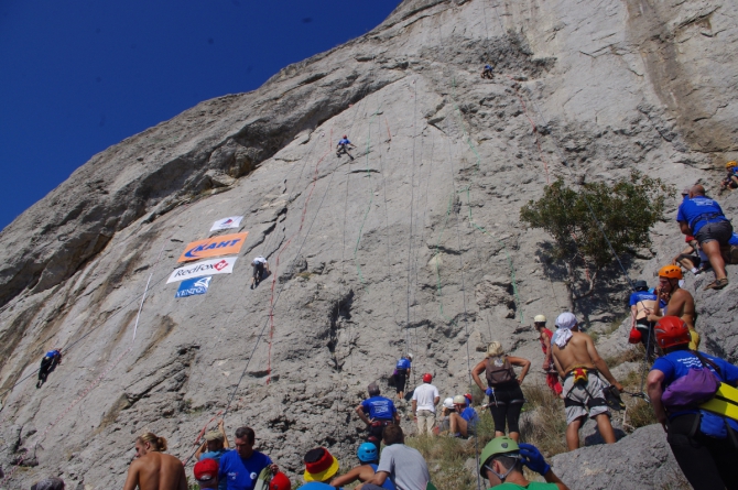 Соревнования ветеранов альпинизма и скалолазания (крым, скалолазание, ветераны)