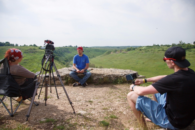 Risk Weekend. Стас Поплавский и Артём Трифонов на Ворголе (Скалолазание, скалолазание, скалы, Воргольские скалы, школа риска, интервью, артем трифонов)