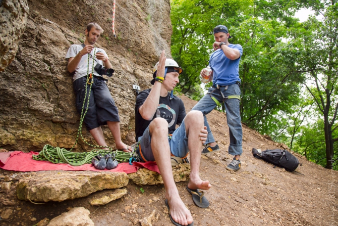 Risk Weekend. Стас Поплавский и Артём Трифонов на Ворголе (Скалолазание, скалолазание, скалы, Воргольские скалы, школа риска, интервью, артем трифонов)