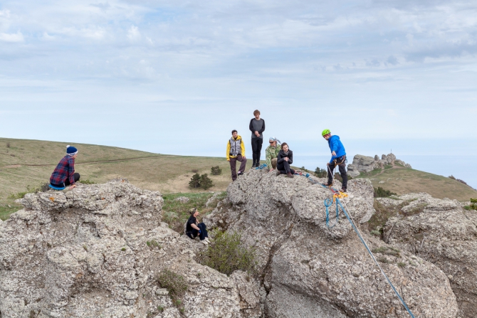 Хайлайн за 7 дней. (Слэклайн, слэклайн, горы, крым, slackline, highline, slacklabs)