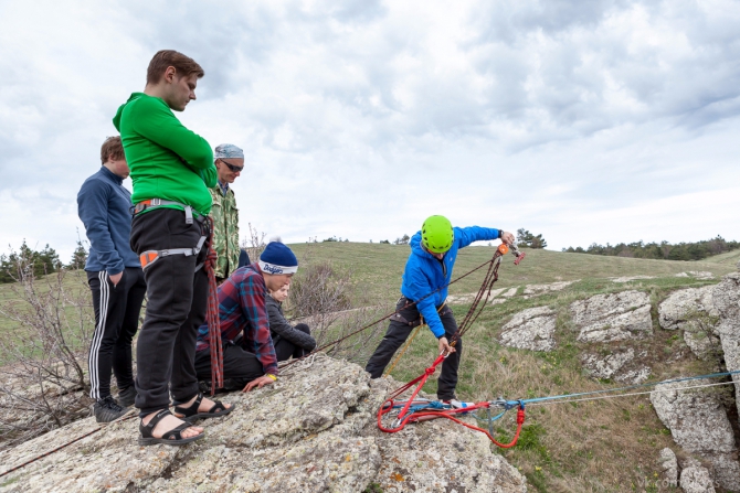 Хайлайн за 7 дней. (Слэклайн, слэклайн, горы, крым, slackline, highline, slacklabs)