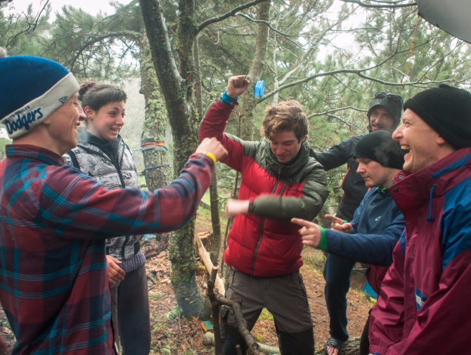 Хайлайн за 7 дней. (Слэклайн, слэклайн, горы, крым, slackline, highline, slacklabs)