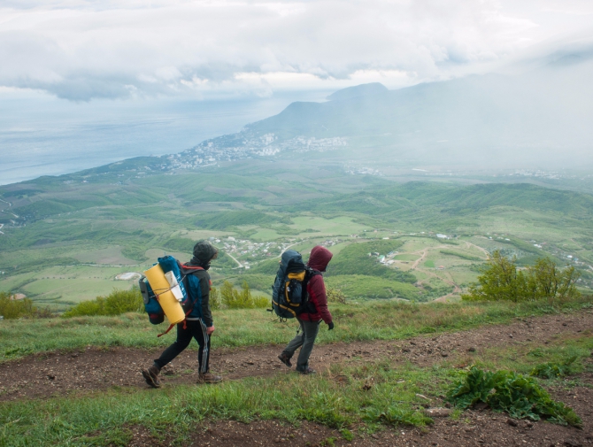 Хайлайн за 7 дней. (Слэклайн, слэклайн, горы, крым, slackline, highline, slacklabs)
