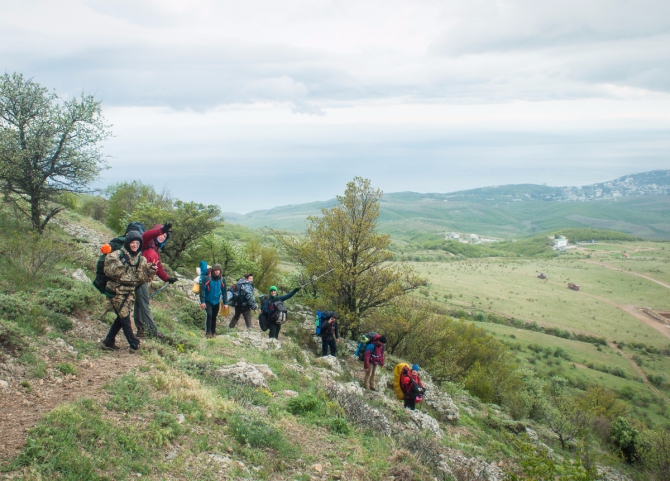 Хайлайн за 7 дней. (Слэклайн, слэклайн, горы, крым, slackline, highline, slacklabs)
