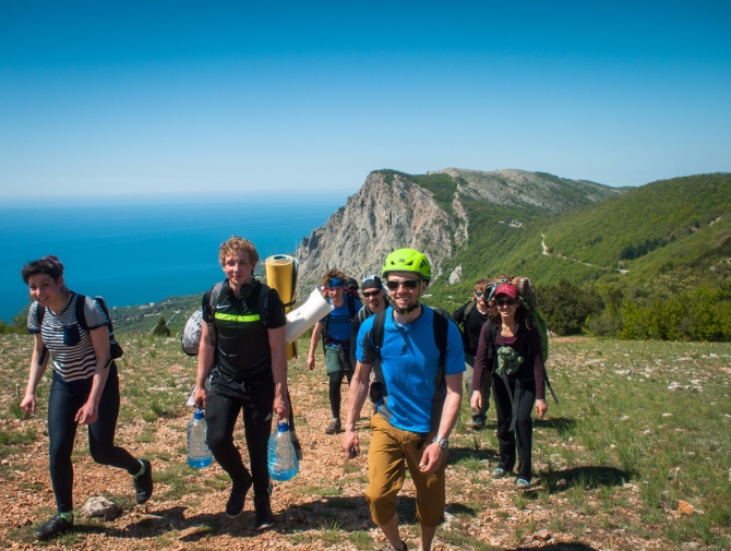 Хайлайн за 7 дней. (Слэклайн, слэклайн, горы, крым, slackline, highline, slacklabs)