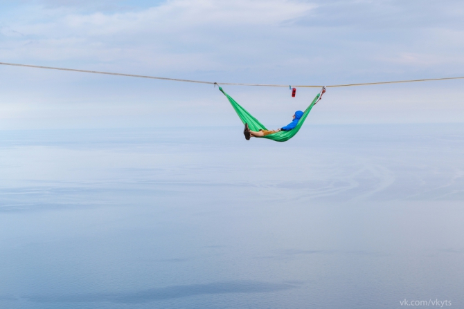 Хайлайн за 7 дней. (Слэклайн, слэклайн, горы, крым, slackline, highline, slacklabs)