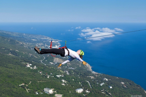 Хайлайн за 7 дней. (Слэклайн, слэклайн, горы, крым, slackline, highline, slacklabs)