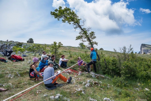 Хайлайн за 7 дней. (Слэклайн, слэклайн, горы, крым, slackline, highline, slacklabs)