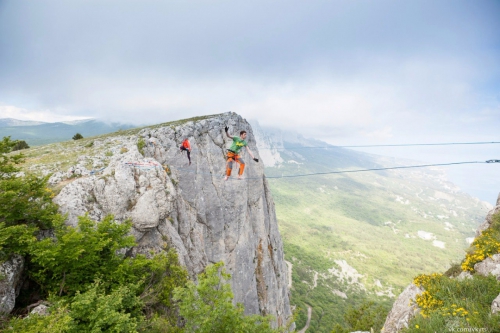 Хайлайн за 7 дней. (Слэклайн, слэклайн, горы, крым, slackline, highline, slacklabs)