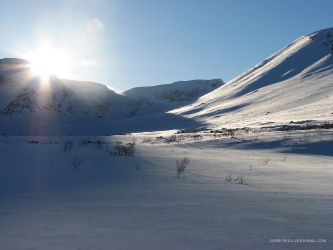 Cкитур-маршрут "Хибинский марафон" (Ски-тур, скитур, ски-альпинизм, хибины)