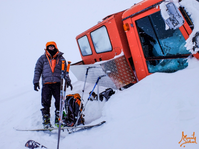 Эльбрус - вверх и вниз на лыжах (Альпинизм, эльбтус, скитур, трек, веденин)