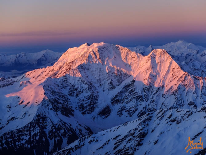 Эльбрус - вверх и вниз на лыжах (Альпинизм, эльбтус, скитур, трек, веденин)