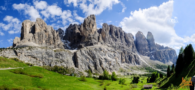 Немного фотографий из Доломитов и отзыв на рюкзак-переноску Osprey (Туризм, доломиты, оспри, веденин)