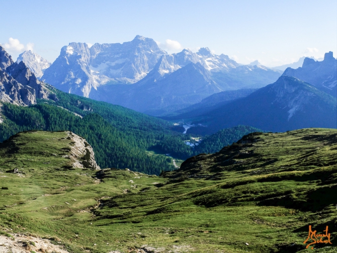 Немного фотографий из Доломитов и отзыв на рюкзак-переноску Osprey (Туризм, доломиты, оспри, веденин)