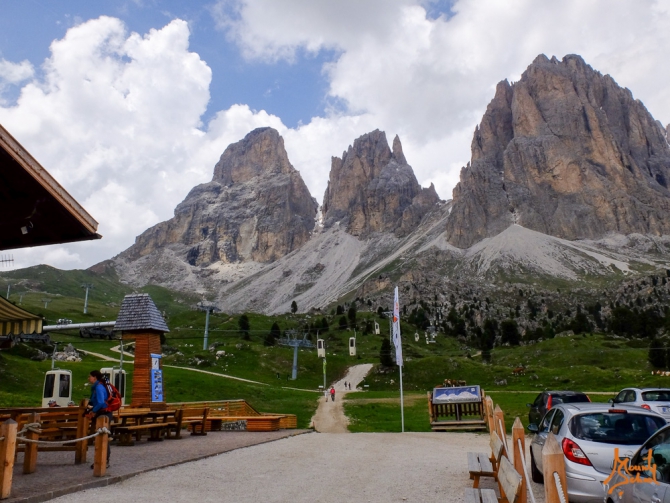 Немного фотографий из Доломитов и отзыв на рюкзак-переноску Osprey (Туризм, доломиты, оспри, веденин)