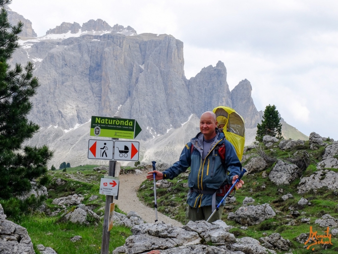 Немного фотографий из Доломитов и отзыв на рюкзак-переноску Osprey (Туризм, доломиты, оспри, веденин)