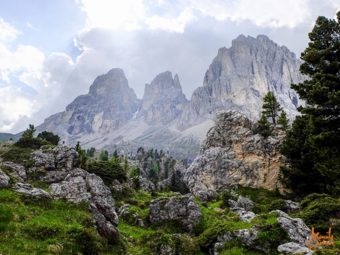 Немного фотографий из Доломитов и отзыв на рюкзак-переноску Osprey (Туризм, доломиты, оспри, веденин)
