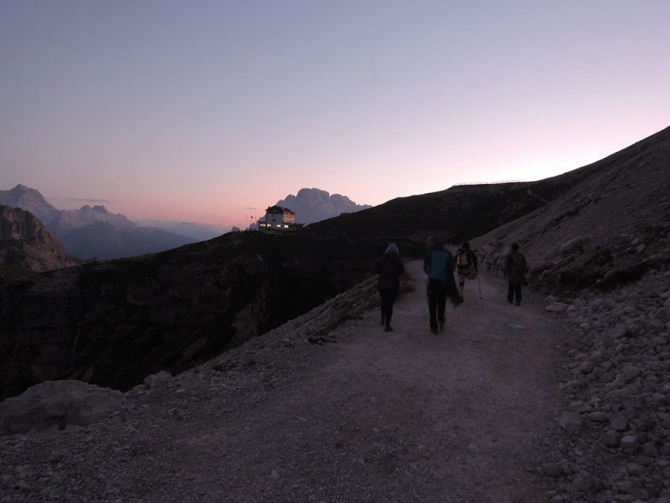 Урко Кармона Барандиаран на Тре-Чиме-ди-Лаваредо (Альпинизм, горы, параальпинизм, доломиты, комичи)