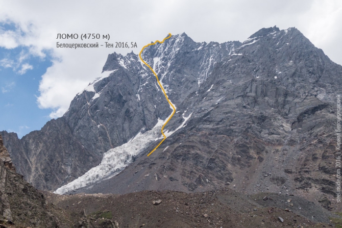 Первопроходы в Каравшине: 6А на Пирамидальный и 5А на Ломо (Альпинизм)