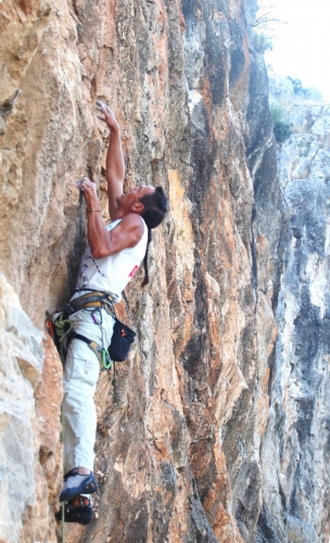 Утреннее ;-, Скалолазание, Kleno, macedonia, rock for everybody, rock land camp, demir kapija)