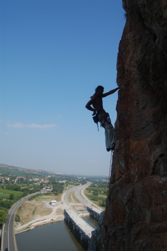 Утреннее ;-, Скалолазание, Kleno, macedonia, rock for everybody, rock land camp, demir kapija)