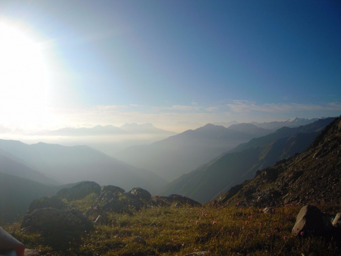 Поход из Ахсау в В.Балкарию. Творческий отчёт. (Горный туризм)