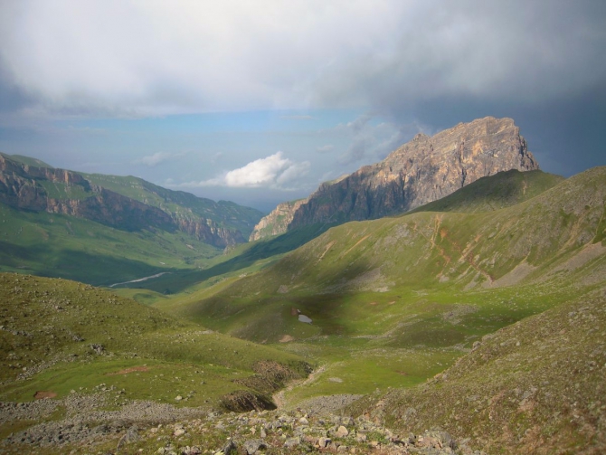 Поход из Ахсау в В.Балкарию. Творческий отчёт. (Горный туризм)
