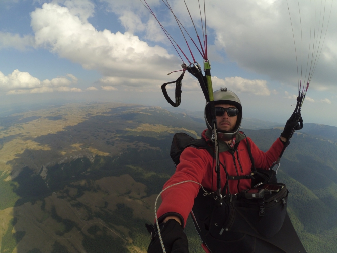 Парапланеризм в Крыму. Маршрутные полеты. (Воздух, полеты в крыму, маршрутные полеты в Крыму, клуб Paraplanix)