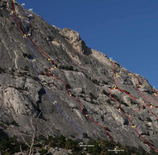 Новый маршрут на Соколе (Альпинизм, альпинизм в крыму)