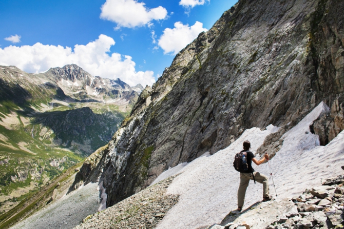 Мини поход к Муруджинским озерам. Кавказ (Туризм, домбай муружду озеро поход мини поход перевал без гида Кавказ горы гора голубое озеро)