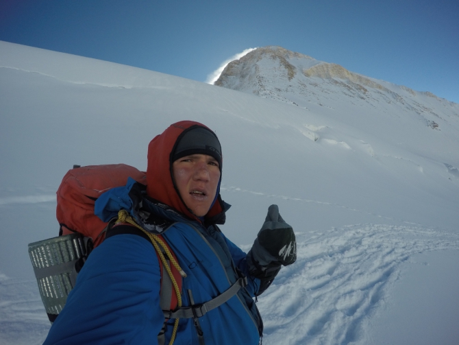 Хан по маршруту Свириденко в картинках и нескольких словах! (Альпинизм, хан-тенгри, глазуновы, саша ментовская, рома абилдаев, горы, южный, тянь-шань, высота)