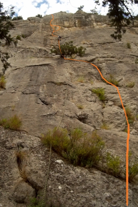 Ещё один маршрут на Соколе (Альпинизм, альпинизм в крыму, 4б)