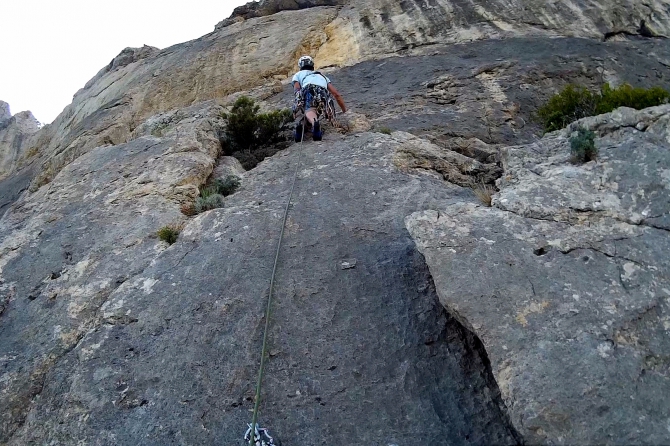 Ещё один маршрут на Соколе (Альпинизм, альпинизм в крыму, 4б)