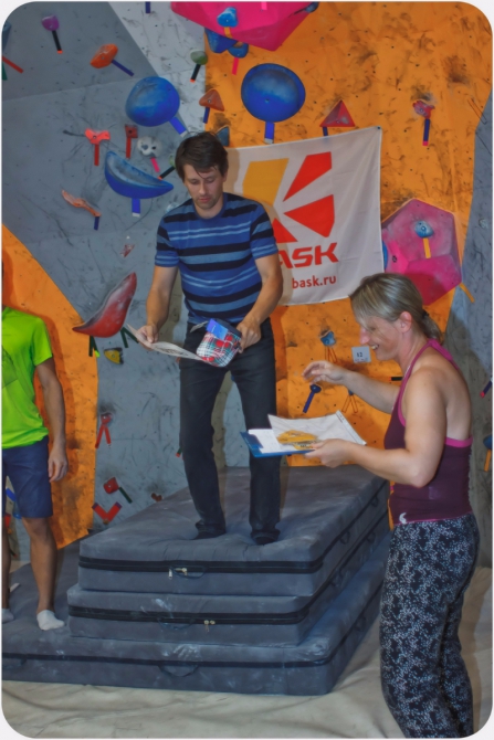 Boulder band-1 на скалодроме 4810. ИТОГИ (Скалолазание)