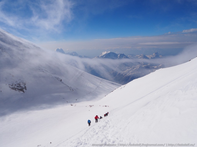 Вызов принят - Эльбрус без подготовки (Альпинизм, горы)