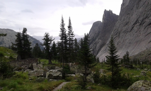 Новый маршрут на пик Звездный. Путешествие по Ергакам (Альпинизм, западный саян, ергаки, пик звёздный, западная стена, первопроход)