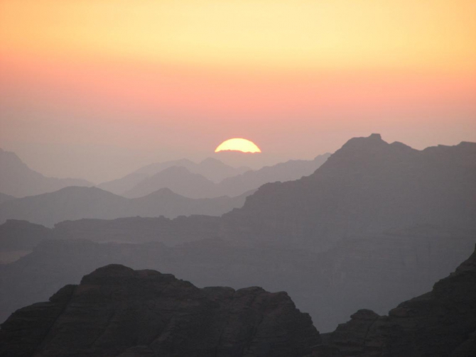 Вади Рам - Иордания - маршрут Hiker's Road (Альпинизм, альпинизм)